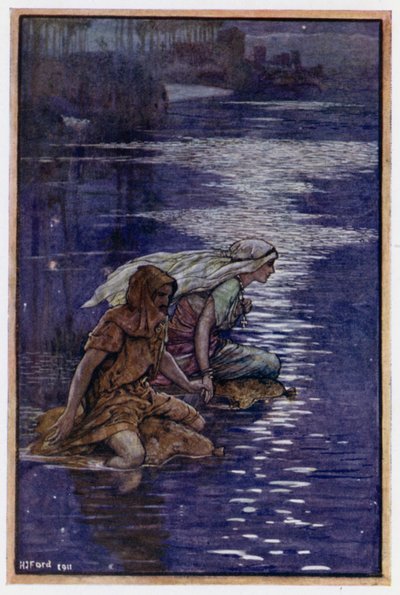 Crossing the River by Henry Justice Ford